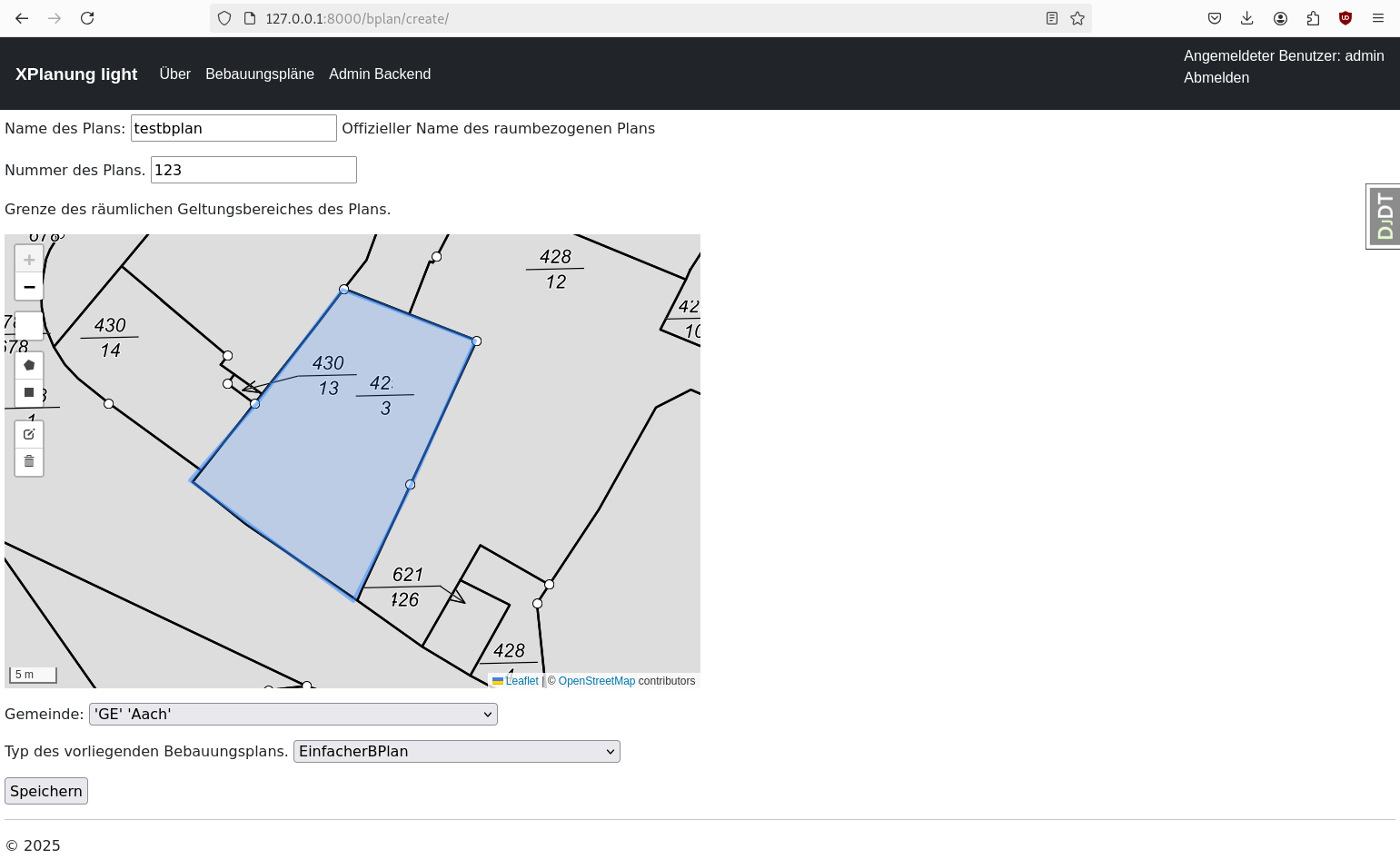 Darstellung WMS in Client