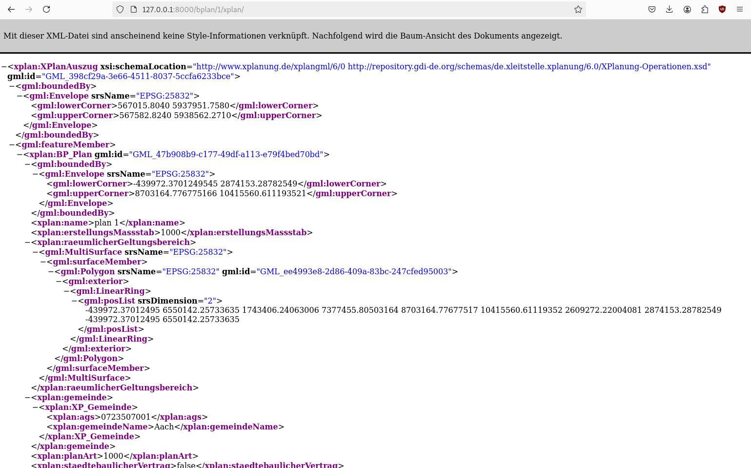 XML Export
